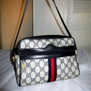 Gucci Sherry Line Supreme Shoulder Bag Messenger Crossbody Vintage Authentic